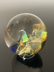 Golden Crystal w/opal marble