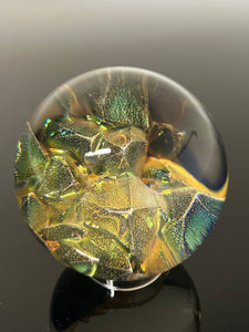 Golden Crystal w/opal marble