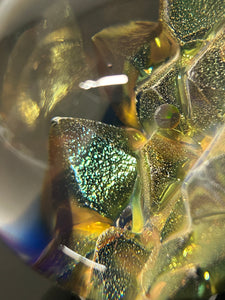 Golden Crystal w/opal marble