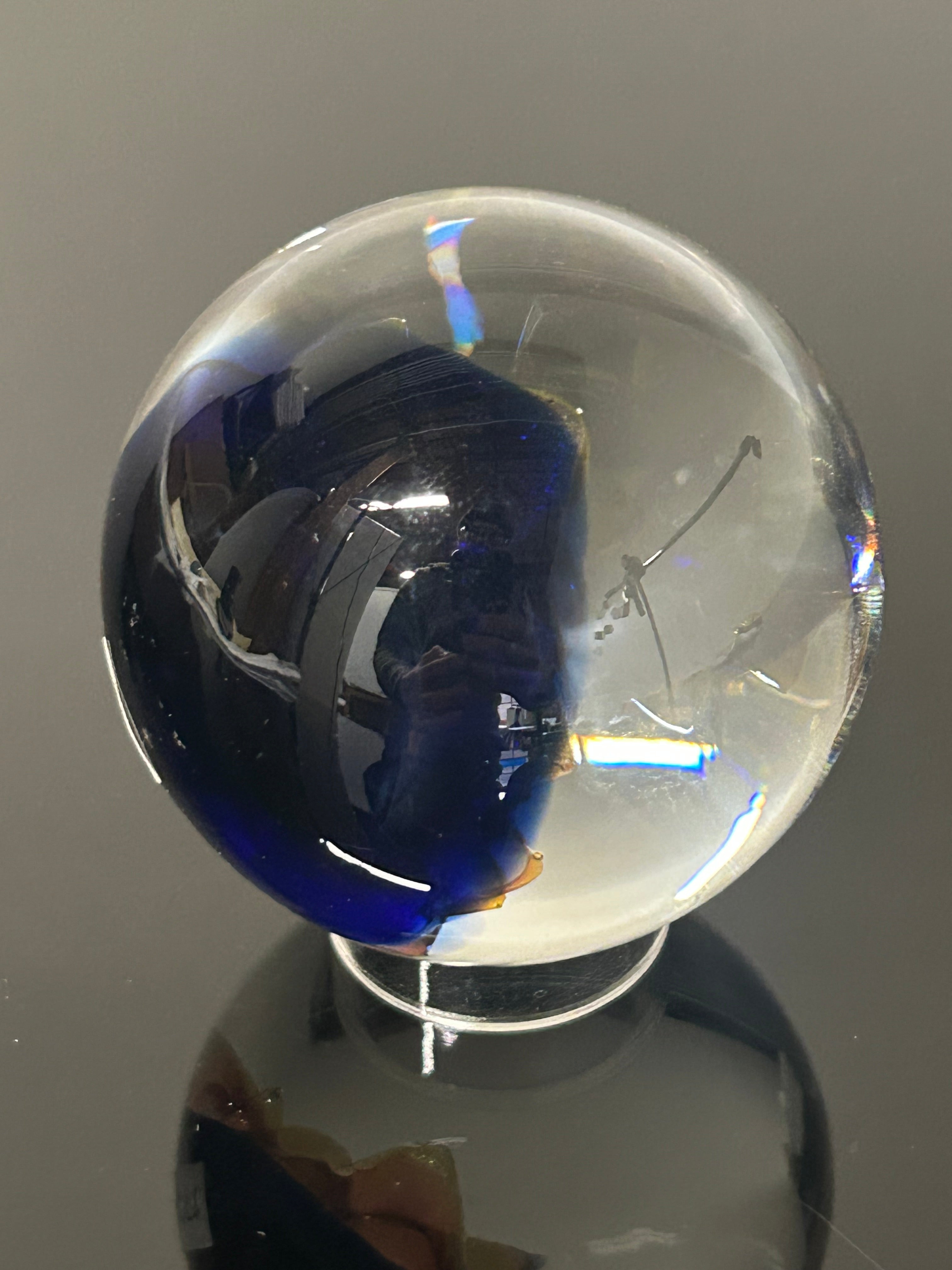 Golden Crystal w/opal marble