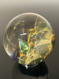 Golden Crystal w/opal marble