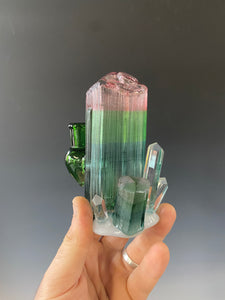 Tourmaline cluster with Quartz 2022 sale!  10mm