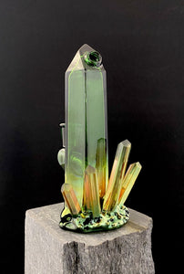 Emerald City Crystal Cluster 10mm mini