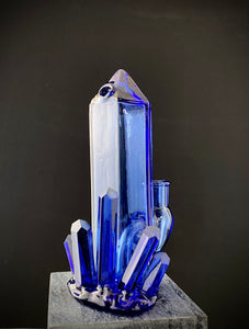 Topaz Blue Crystal Cluster (14mm)