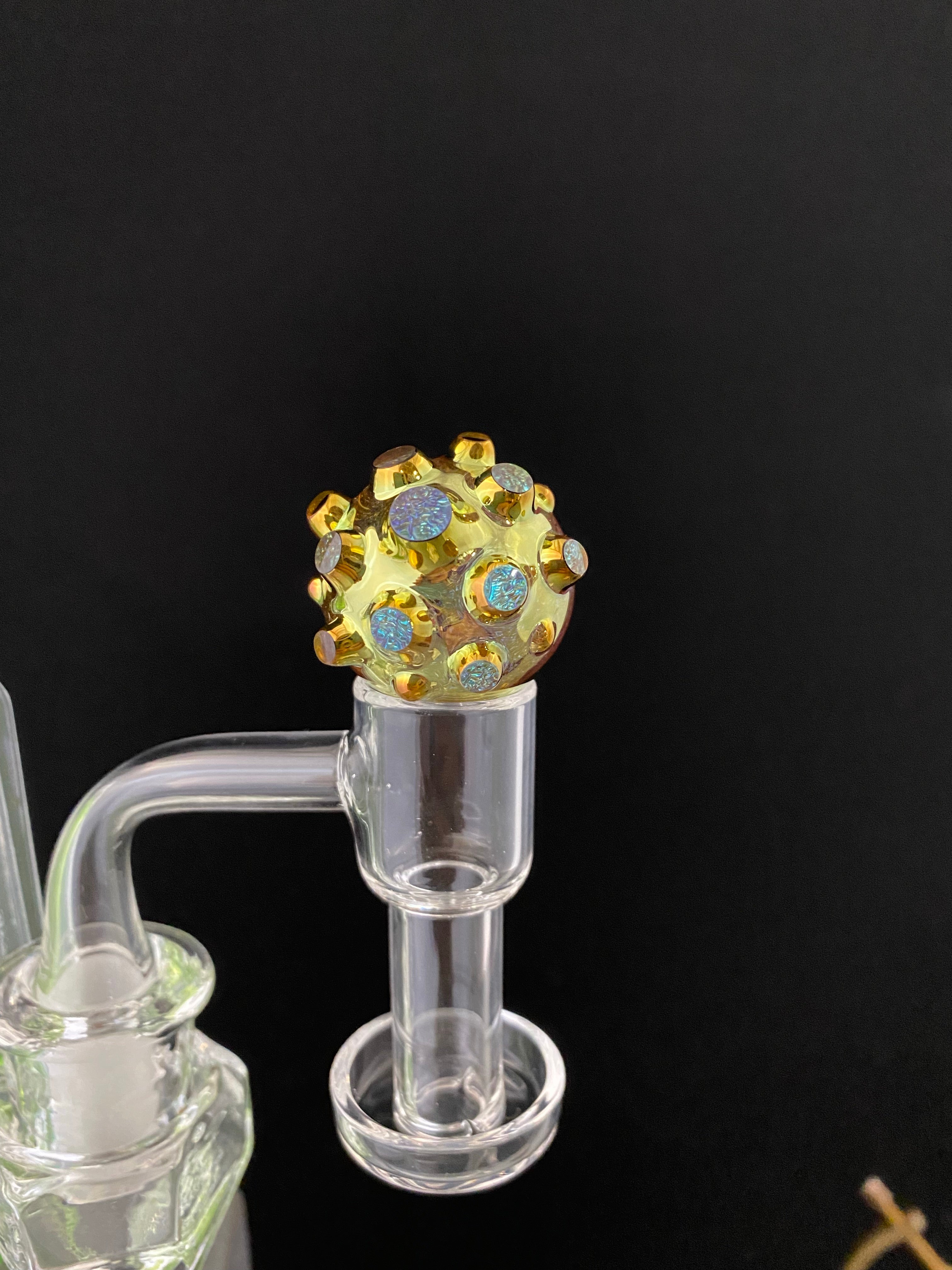 Golden Nodule spectrum Marble 1 inch