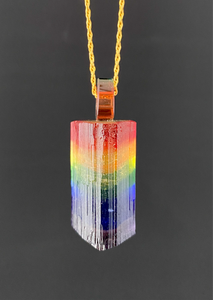 Chakra Tourmaline Pendant