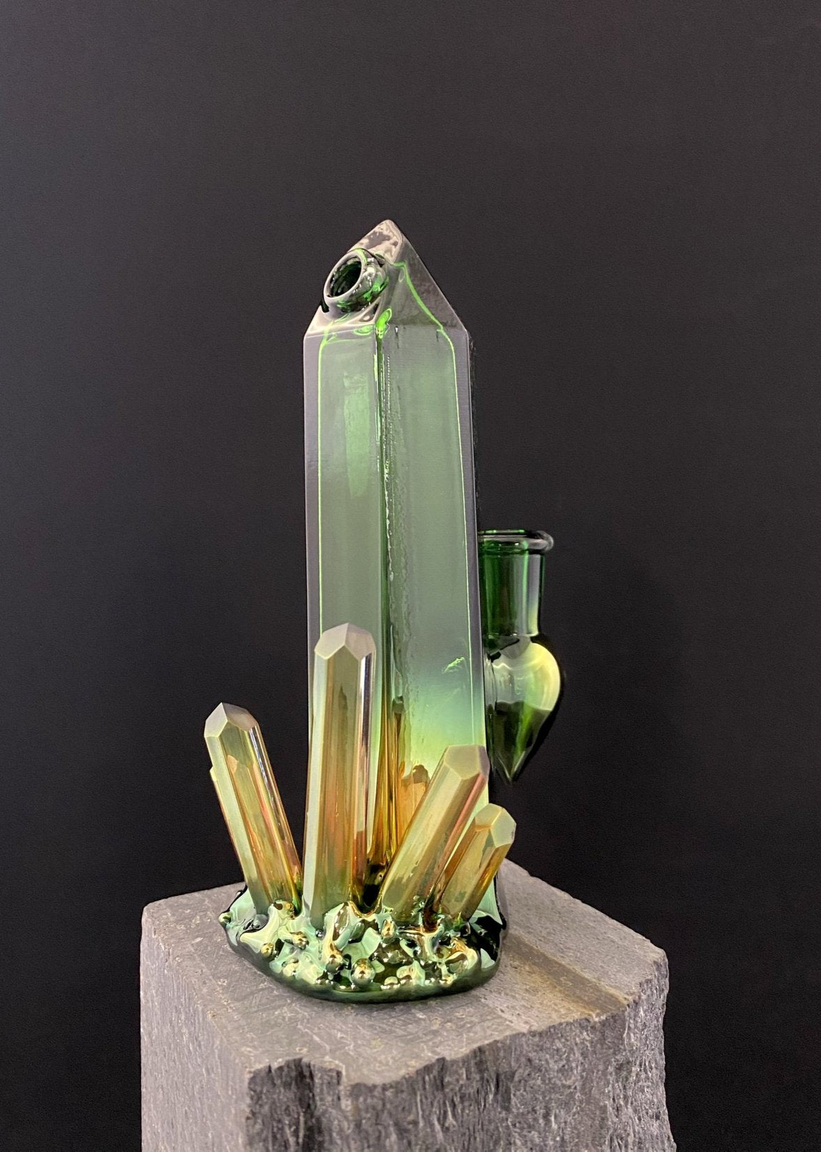 Emerald City Crystal Cluster 10mm mini