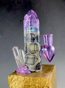 Gem tattoo Crystal Cluster