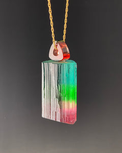 Diggerite Tourmaline Pendant