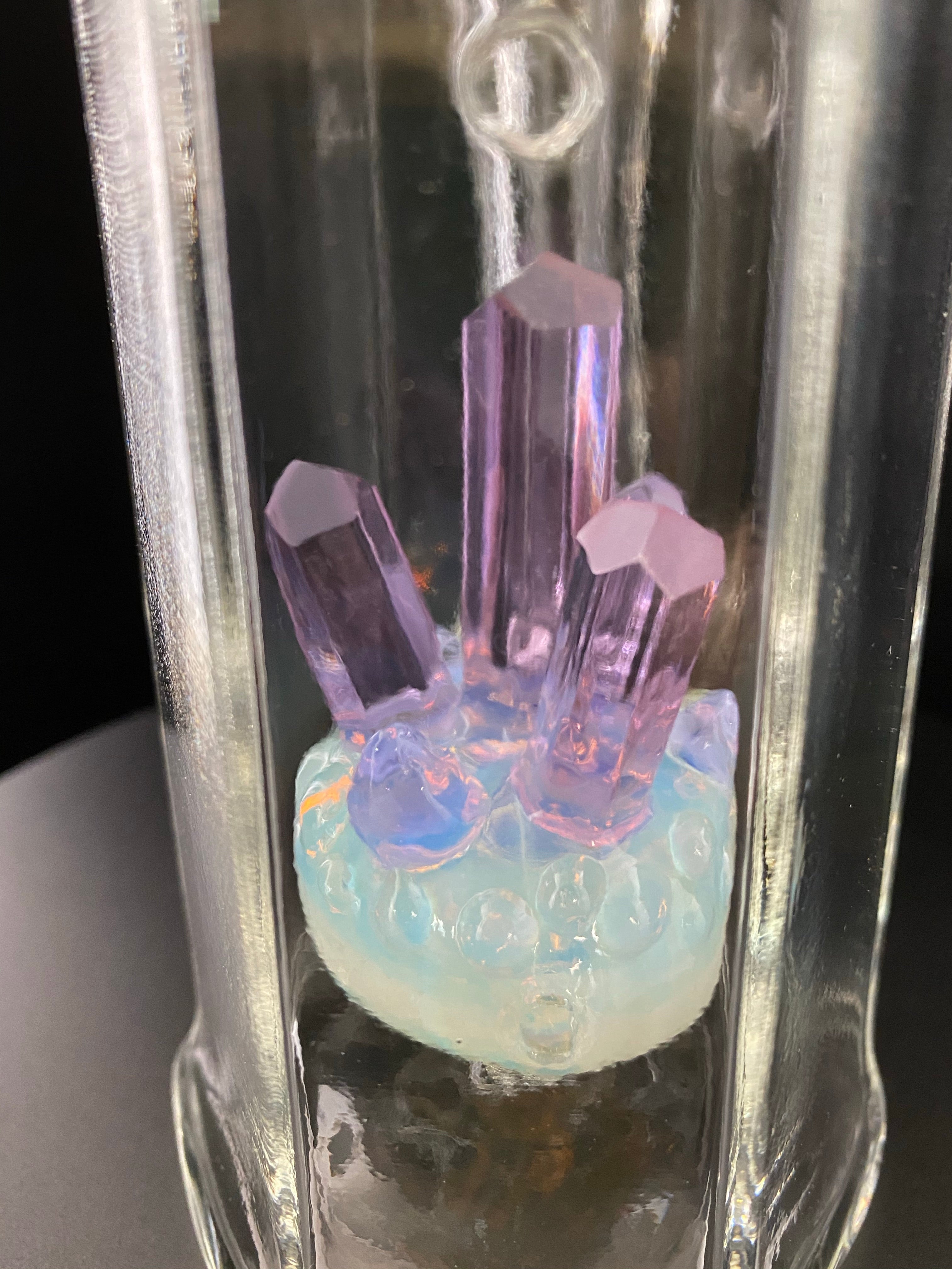 Amethyst inclusion
