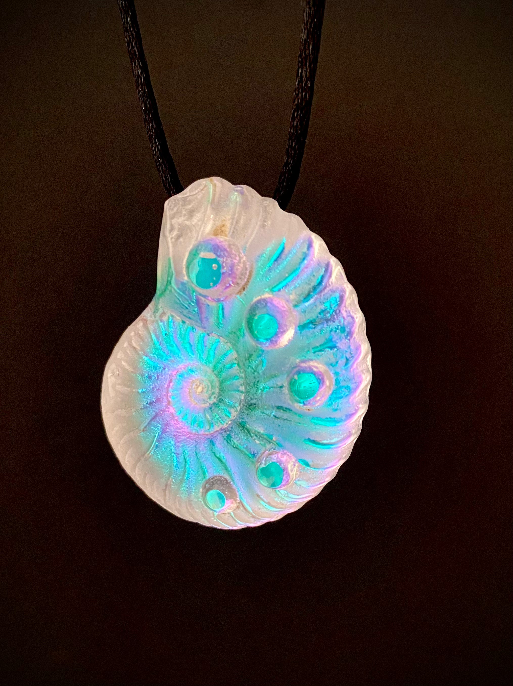 Nodule Ammonite Pendant
