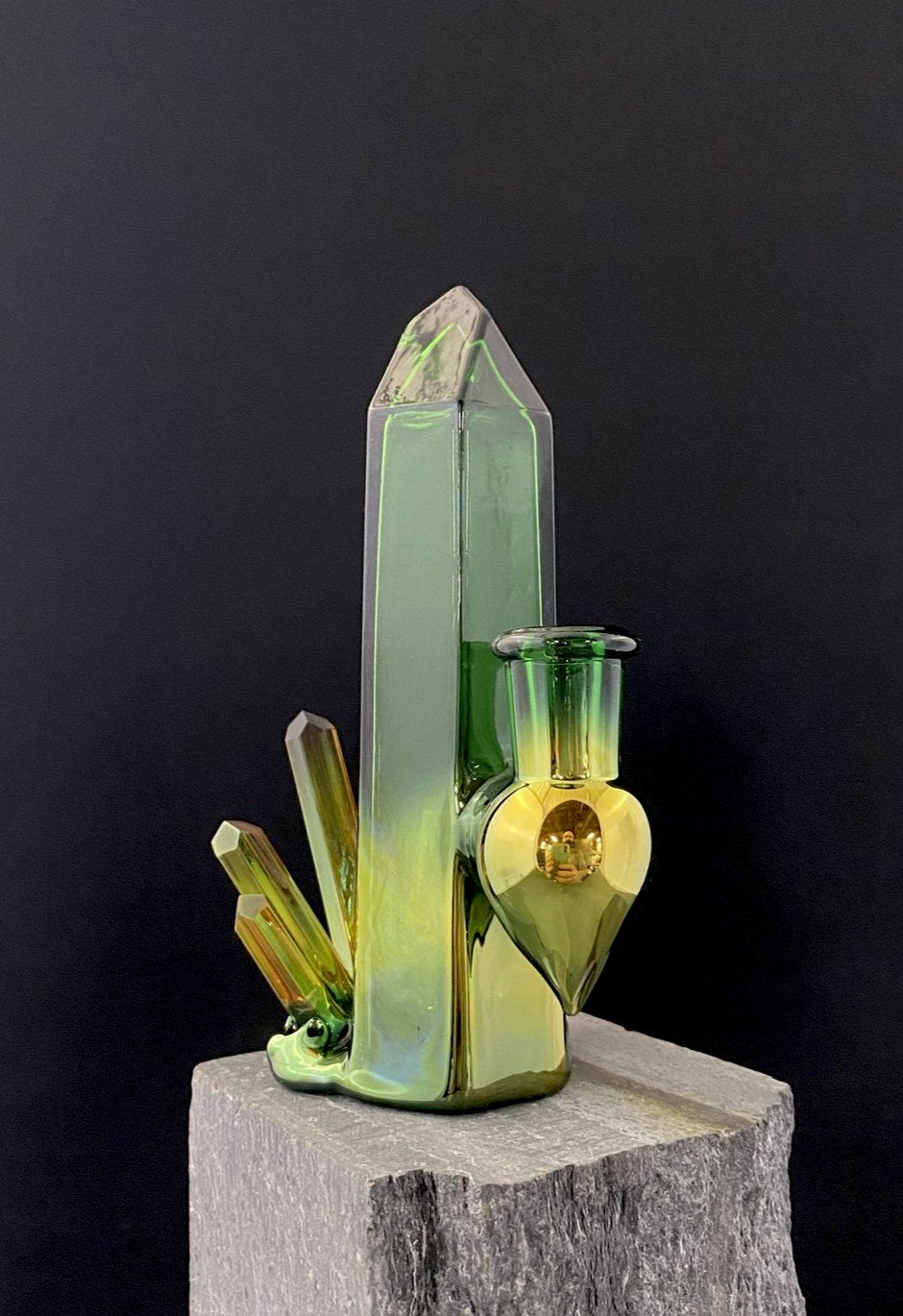 Emerald City Crystal Cluster 10mm mini