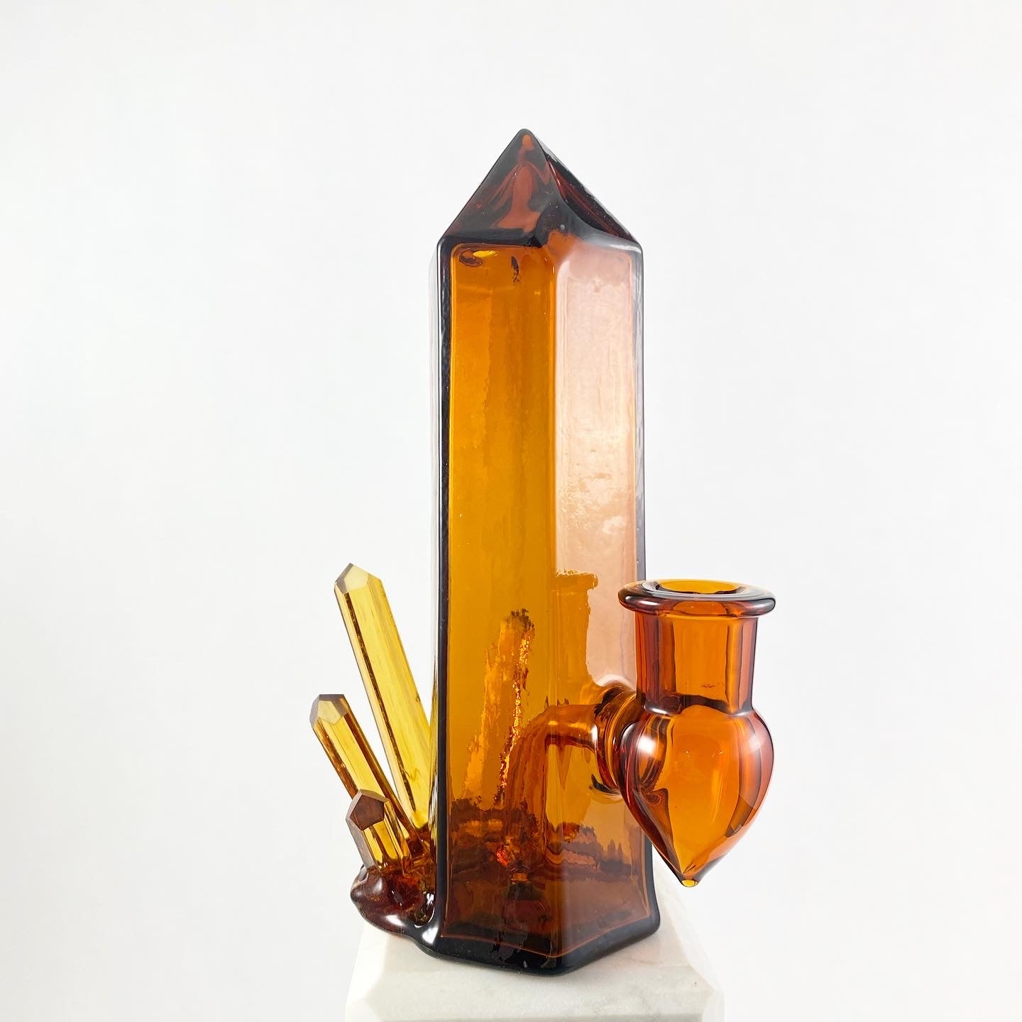 Citrine retro Crystal Cluster 14mm