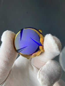 Golden Nodule Spinner Cap. (Golden sapphire)