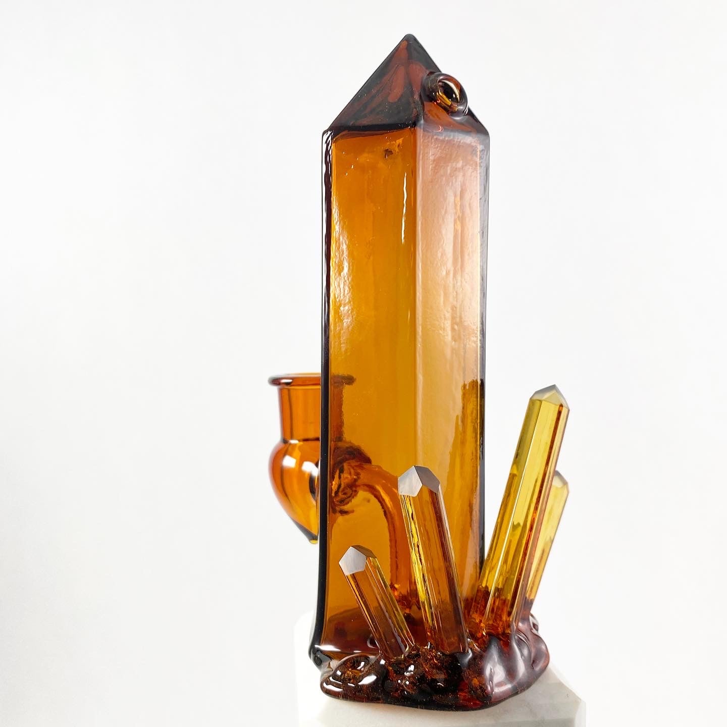 Citrine retro Crystal Cluster 14mm