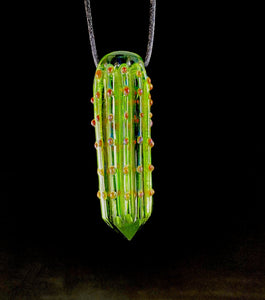 Cactusite crystal pendant