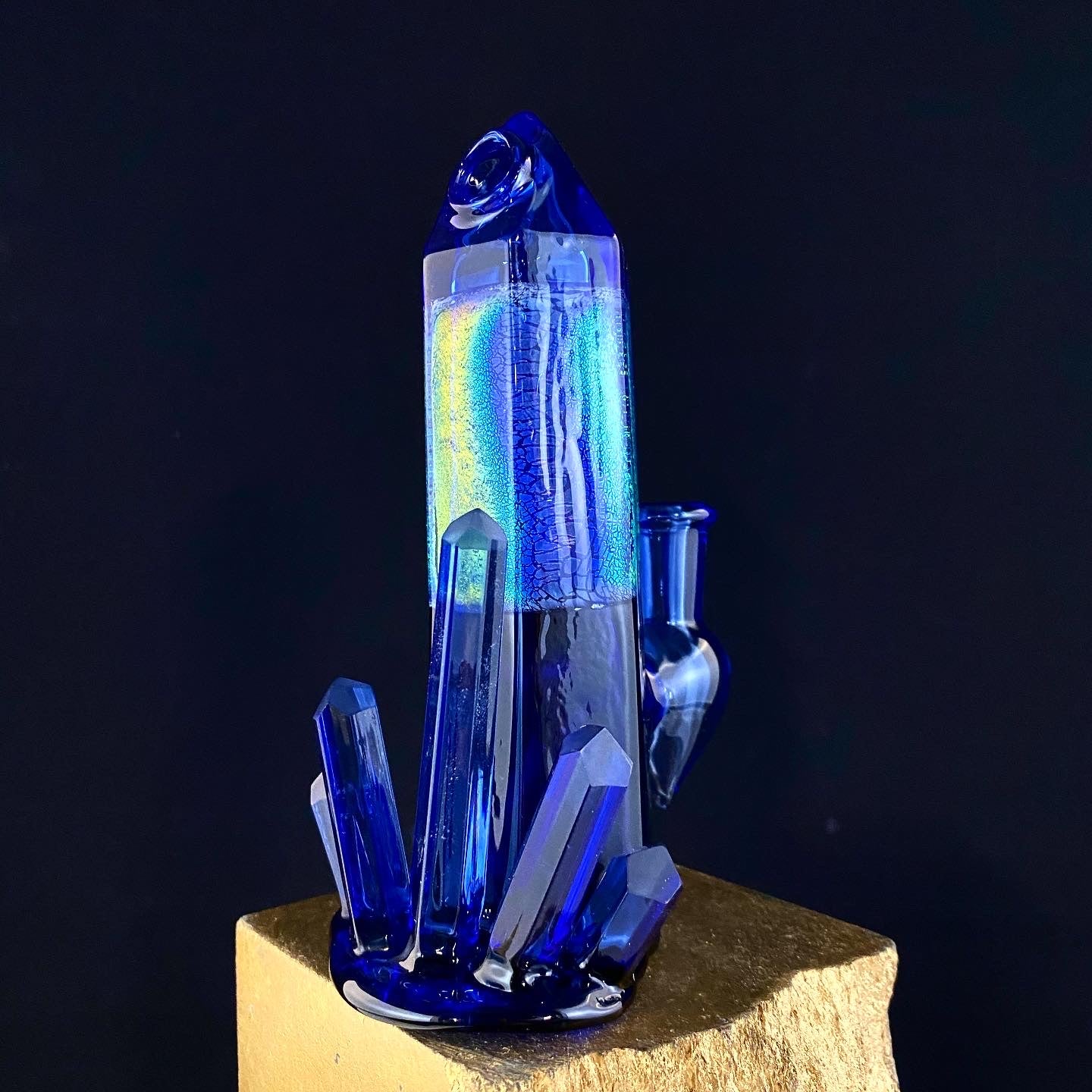 Trichroic Blue Cluster 10mm (420 sale)