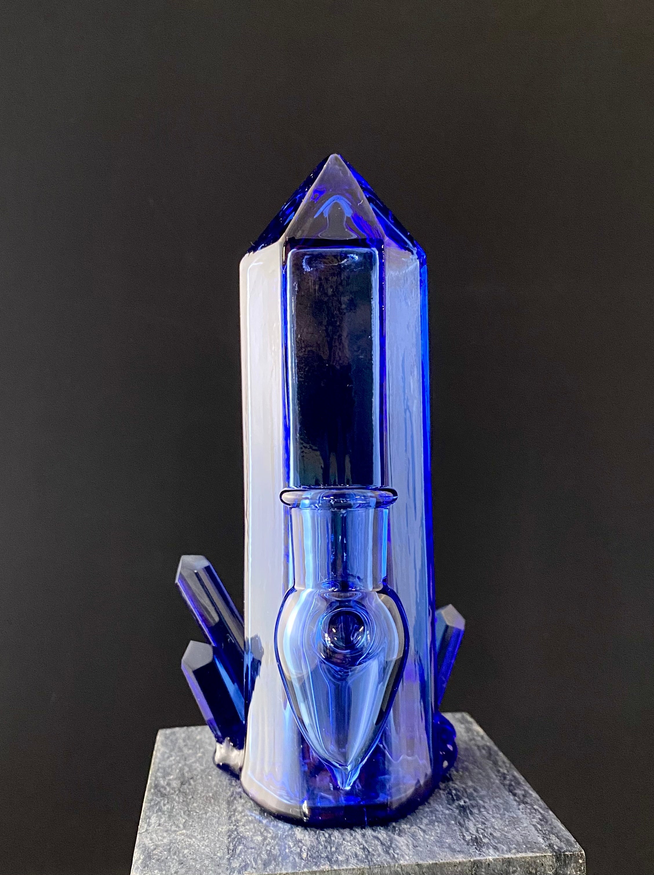 Topaz Blue Crystal Cluster (14mm)