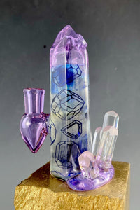 Gem tattoo Crystal Cluster