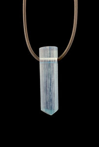 Diggerite “Paraiba” tourmaline pendant