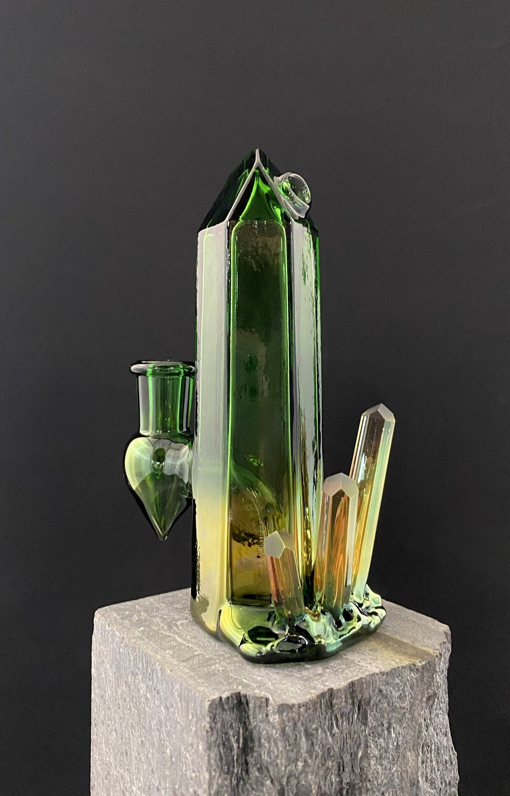 Emerald City Crystal Cluster 10mm mini