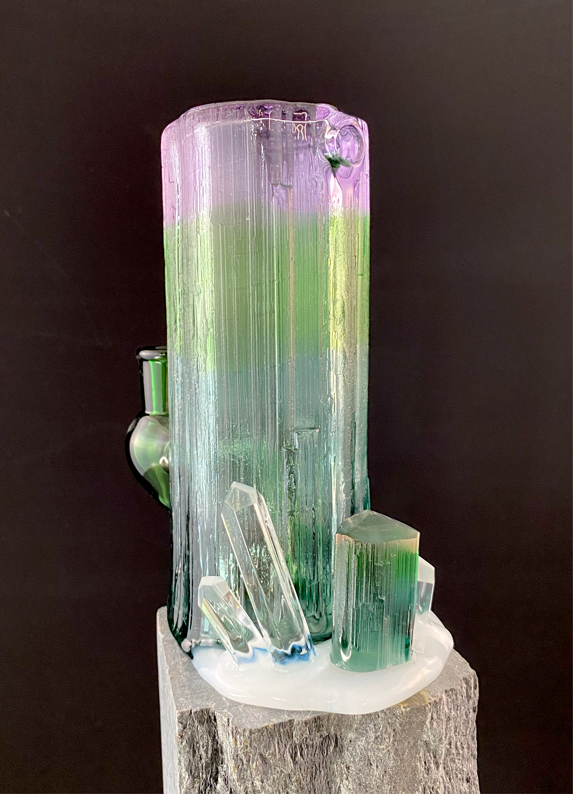 Tourmaline cluster 14mm (420 sale)