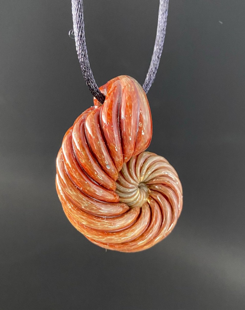 Ammonite pendant (Morocco)