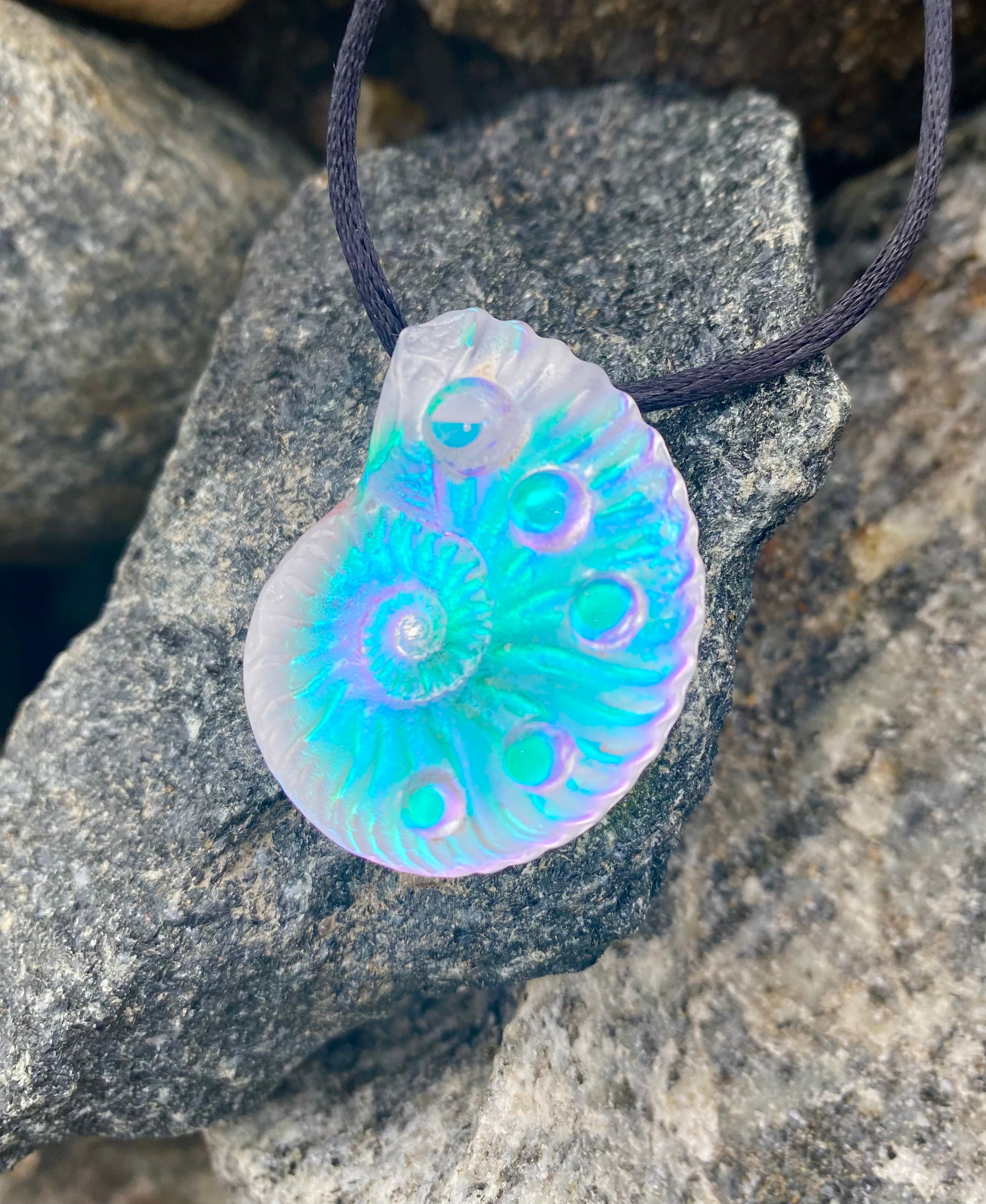 Nodule Ammonite Pendant