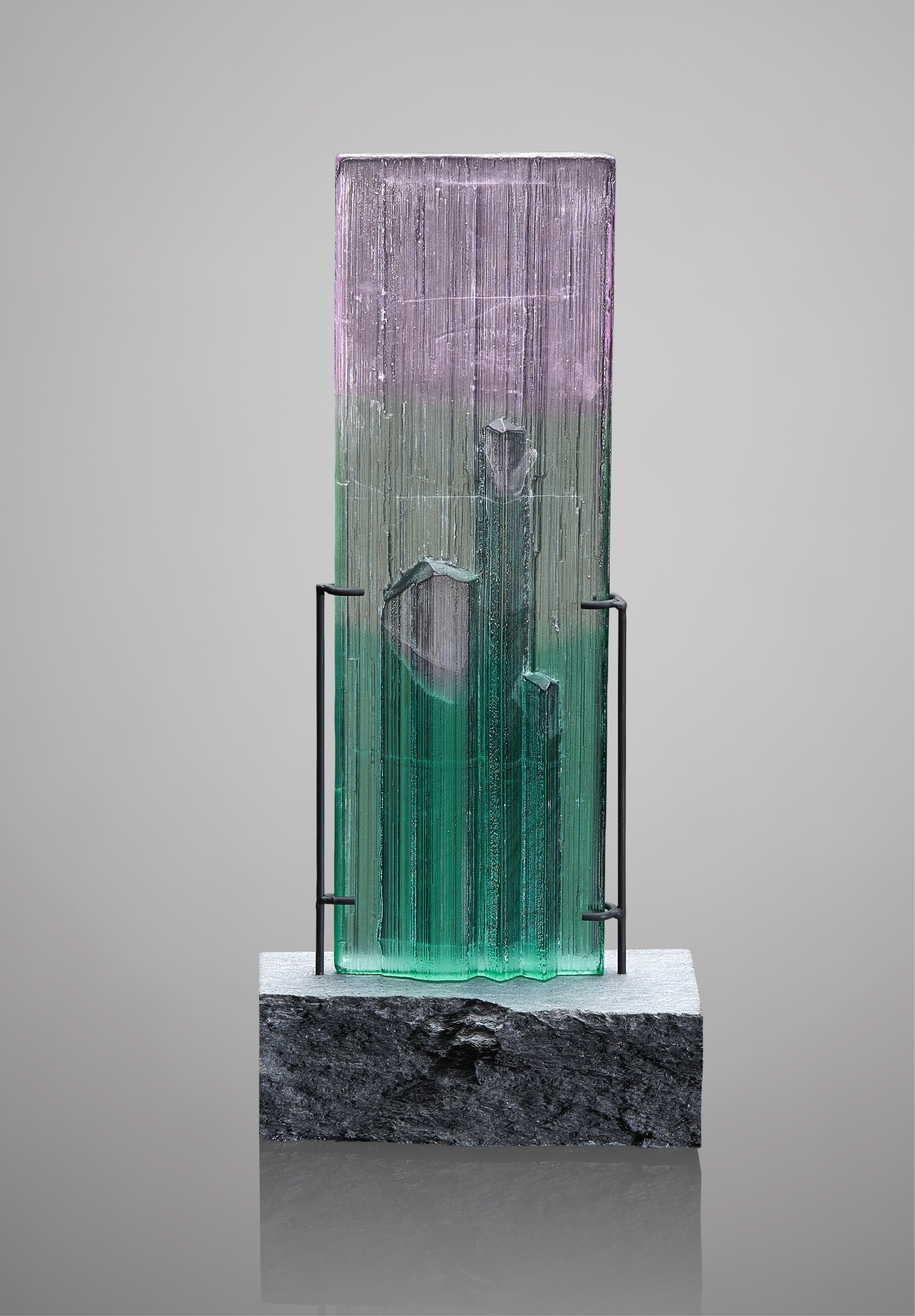 Tourmaline panel sculpture