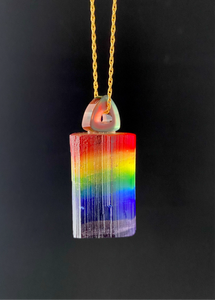Chakra Tourmaline Pendant