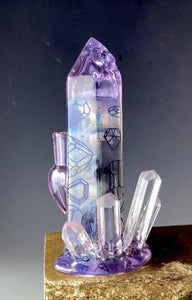 Gem tattoo Crystal Cluster